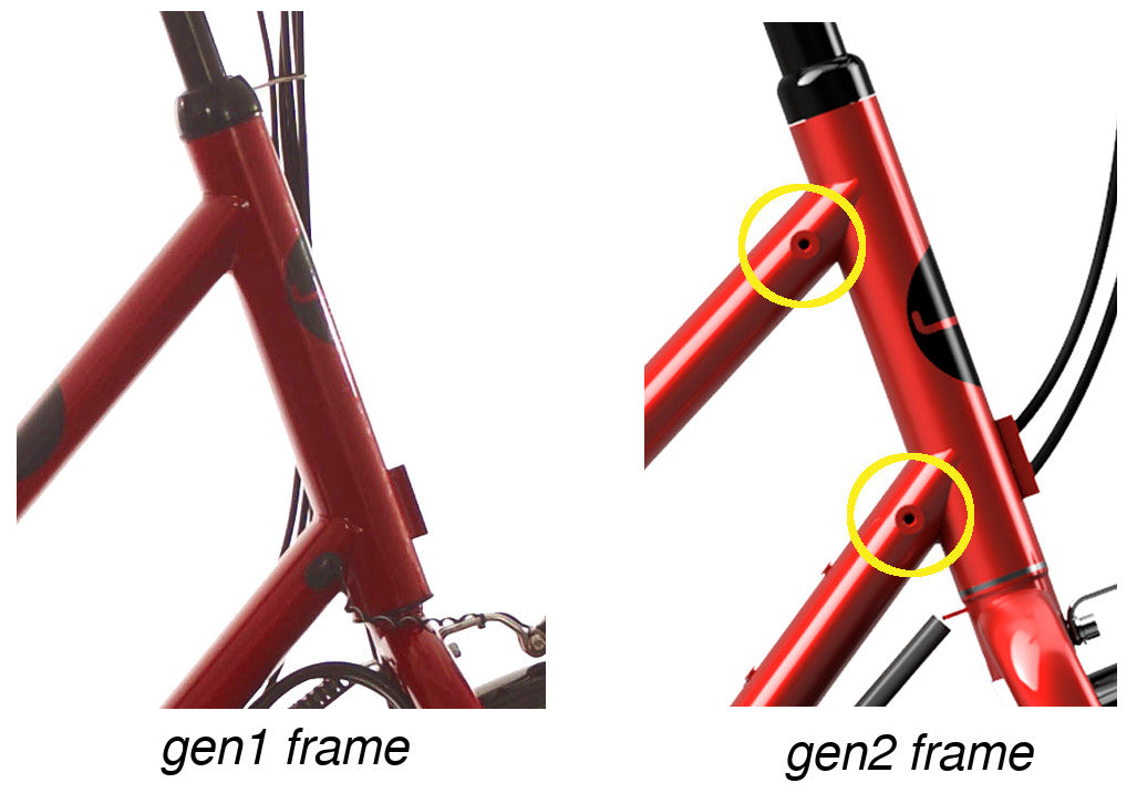 Retrofit kit for Roller Coaster on a Gen1 frame
